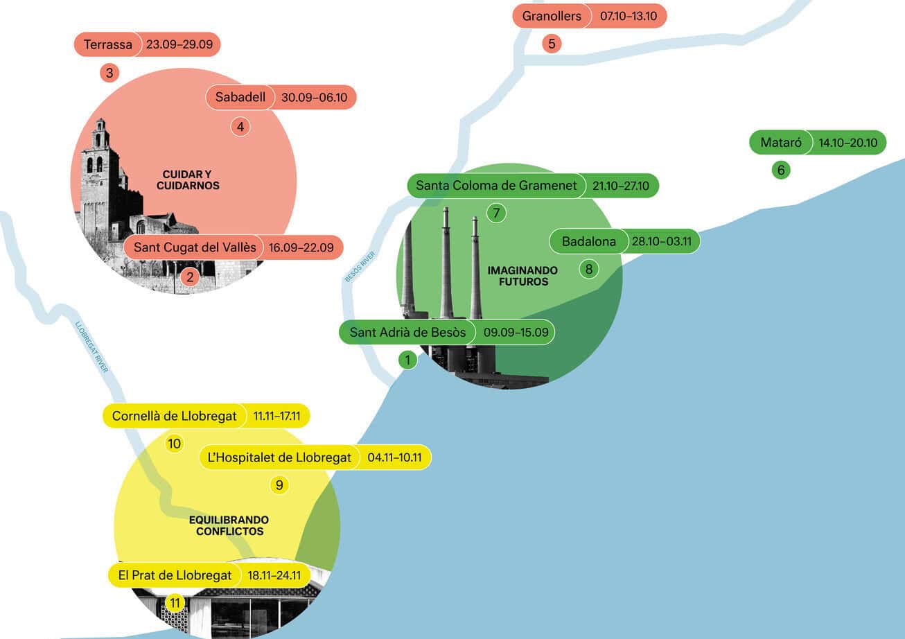 Manifesta 15 en Barcelona las Tres Chimeneas